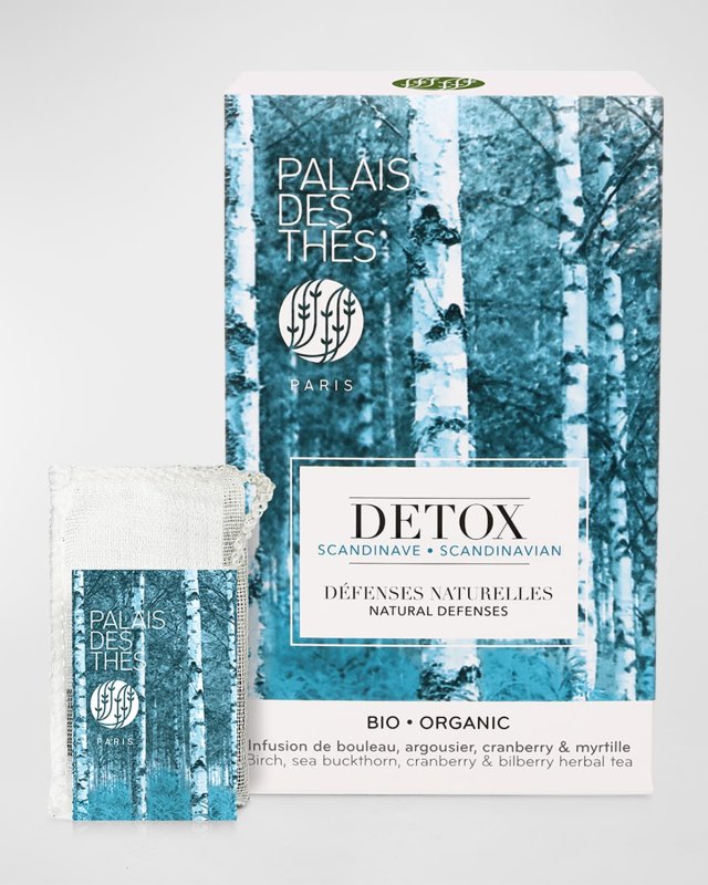 Scandinavian Detox For Natural Defenses Tea Bags Box, 20 Count